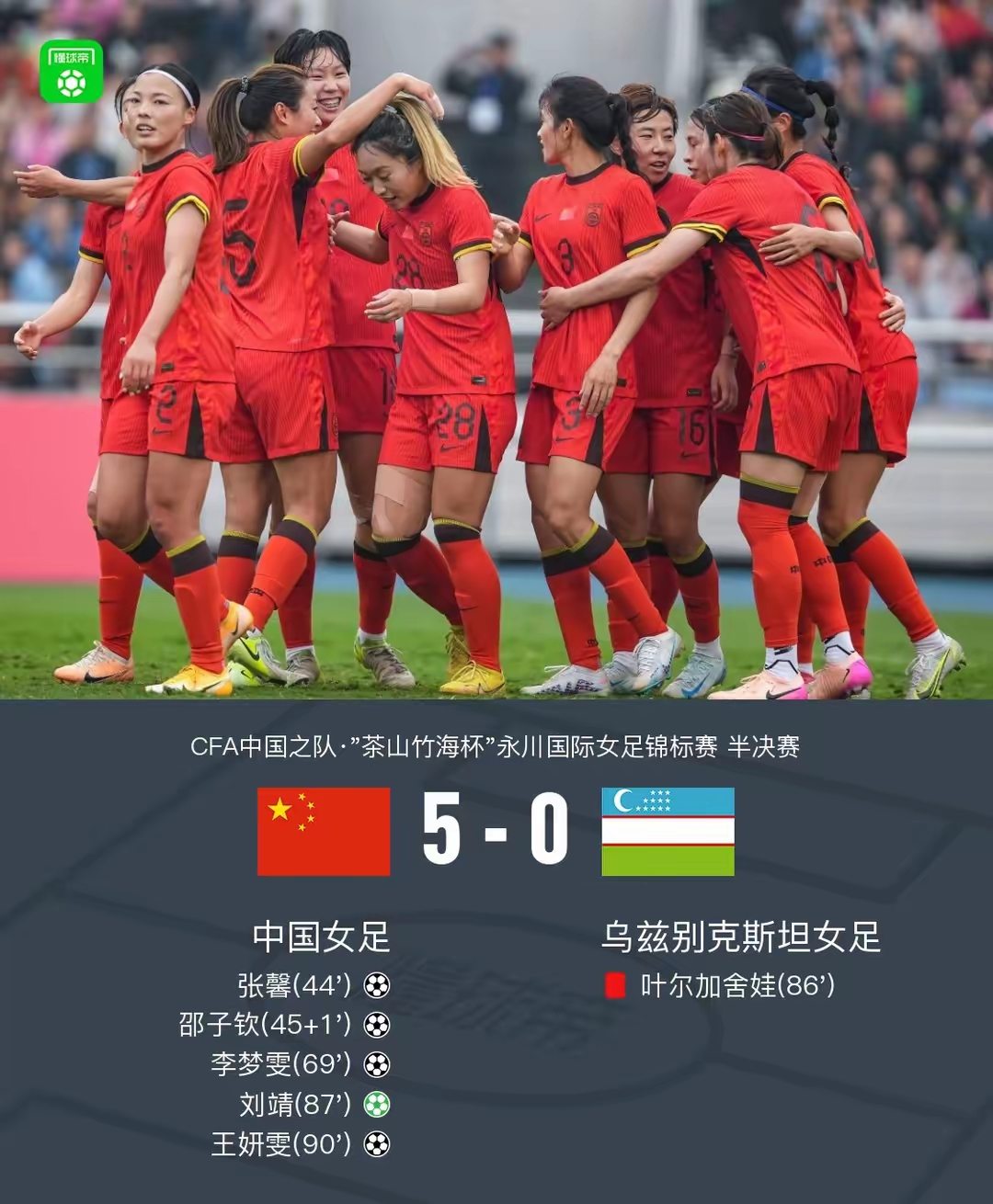 乌兹别克斯坦女足提升实力，走向巅峰