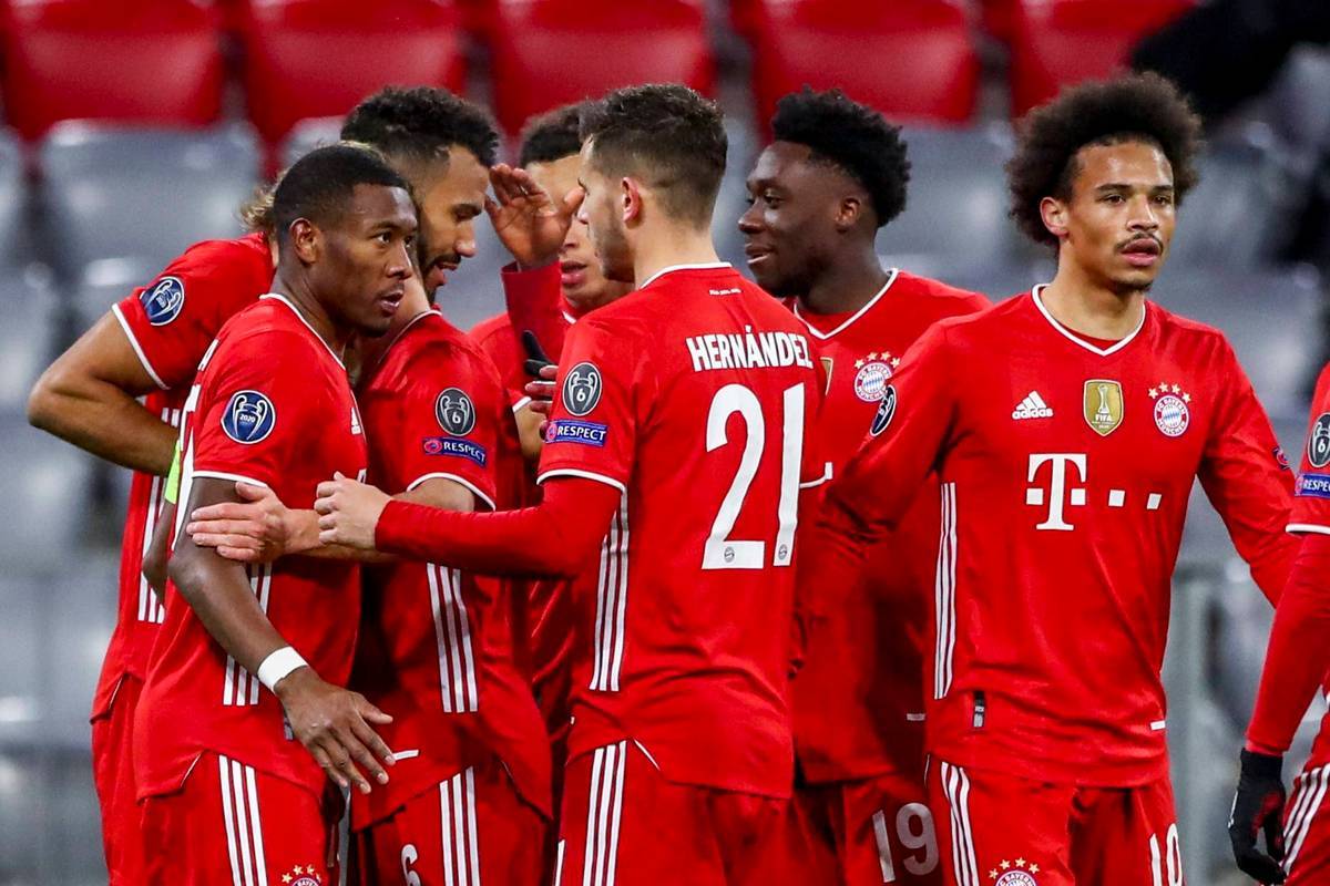 拜仁慕尼黑主场强势击败莱比锡红牛，实力强大