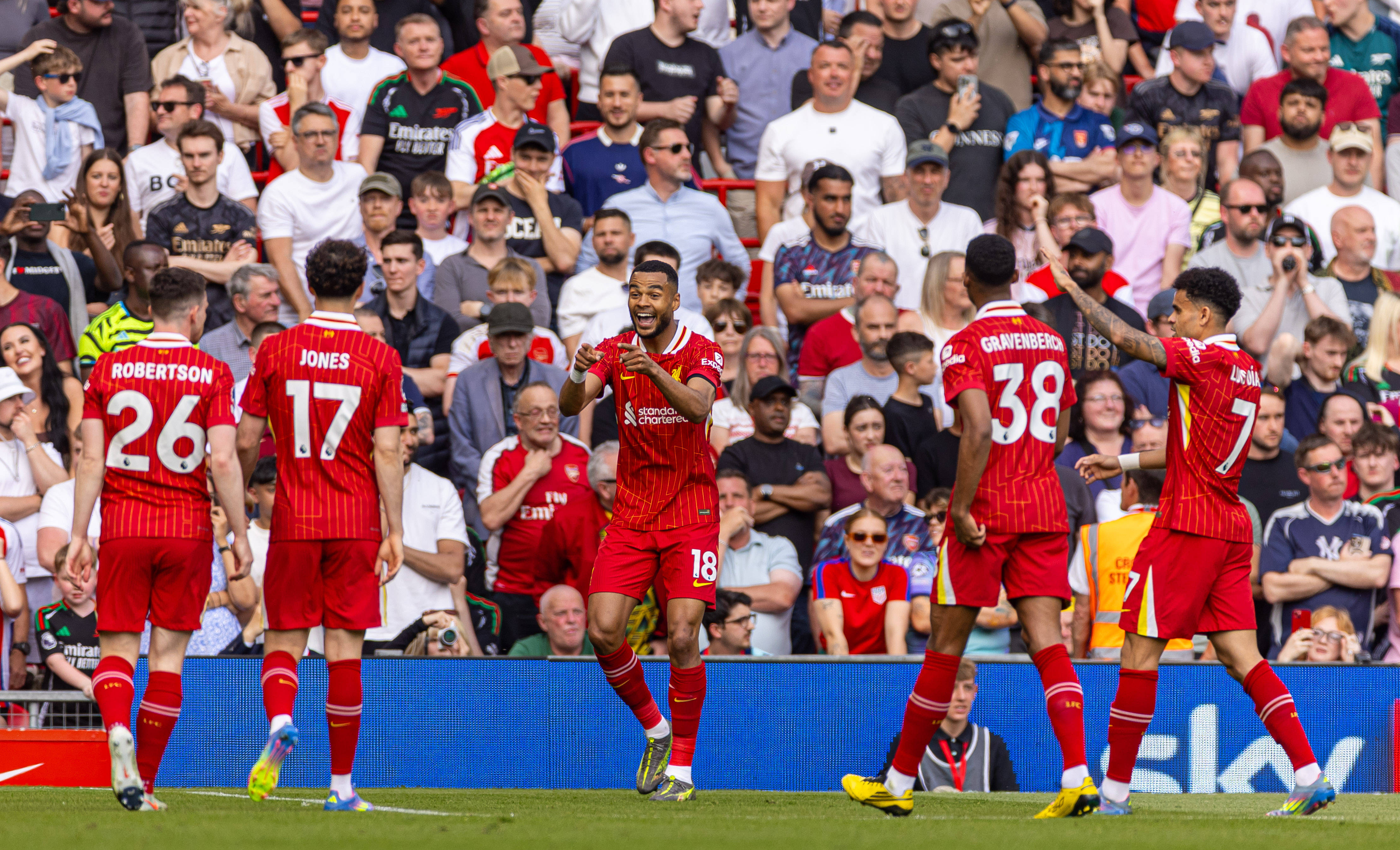 利物浦力克阿森纳,重夺英超次席,红军实力再次展现的简单介绍 利物浦力克阿森纳,重夺英超次席,红军实力再次展现的简单介绍