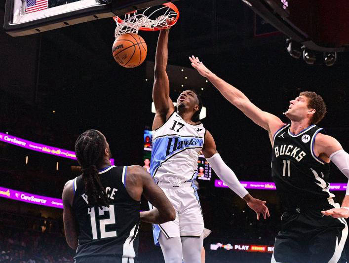 雄鹿轻松击败老鹰豪取五连胜